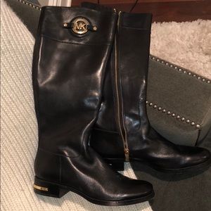 Black Michael Kors Boots